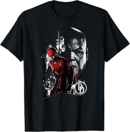 Marvel Daredevil: Born Again Disney+ Daredevil and Kingpin T-Shirt